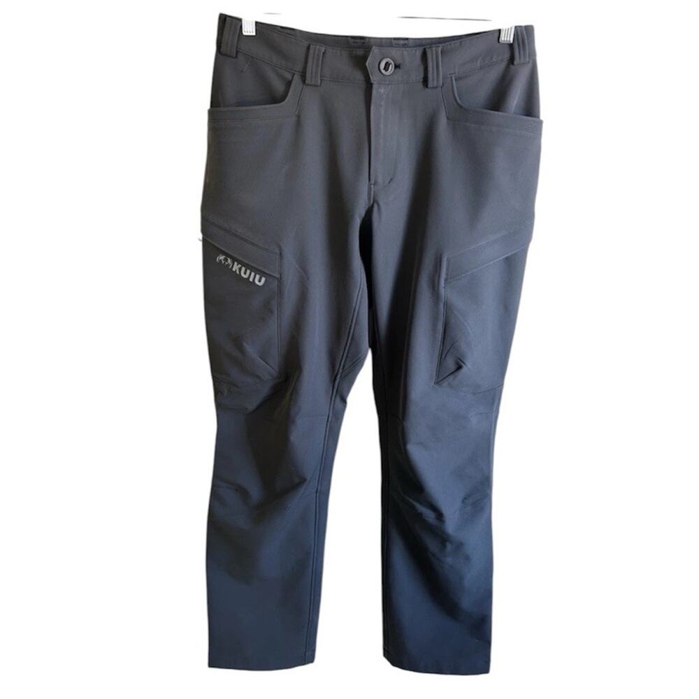 KUIU Attack Pants Men’s 34x34 Gray Primeflex DWR Hunting Tactical Pants